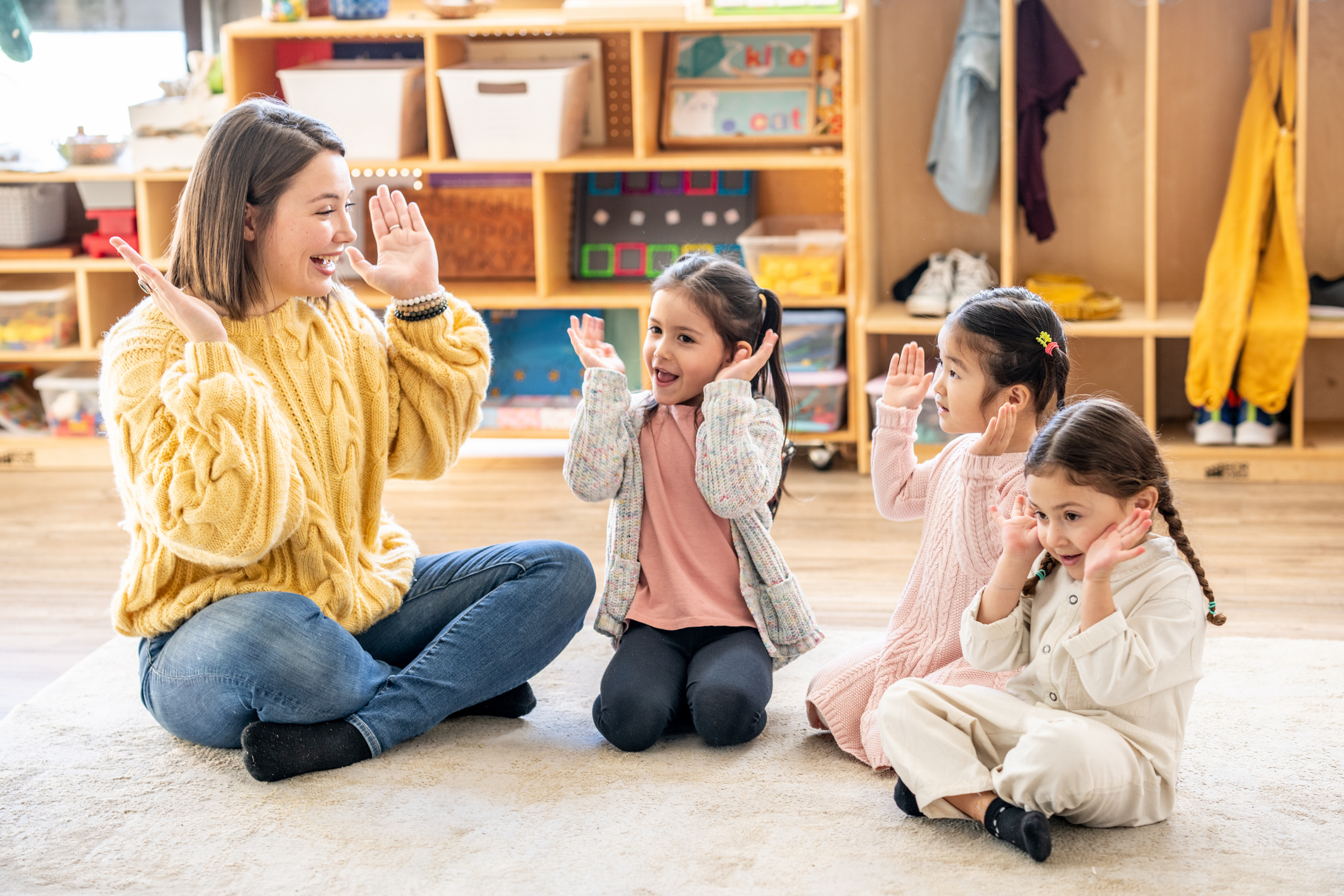 Professional consultation between a developmental specialist and a family